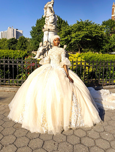 Champagne ivory princess ball - champagne/ivory,
